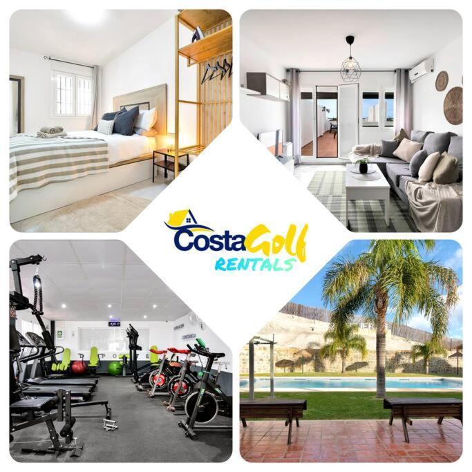 Duplex Con Vistas Al Mar, Piscina Y Gimnasio - Las Abejeras 226 Estepona Luaran gambar